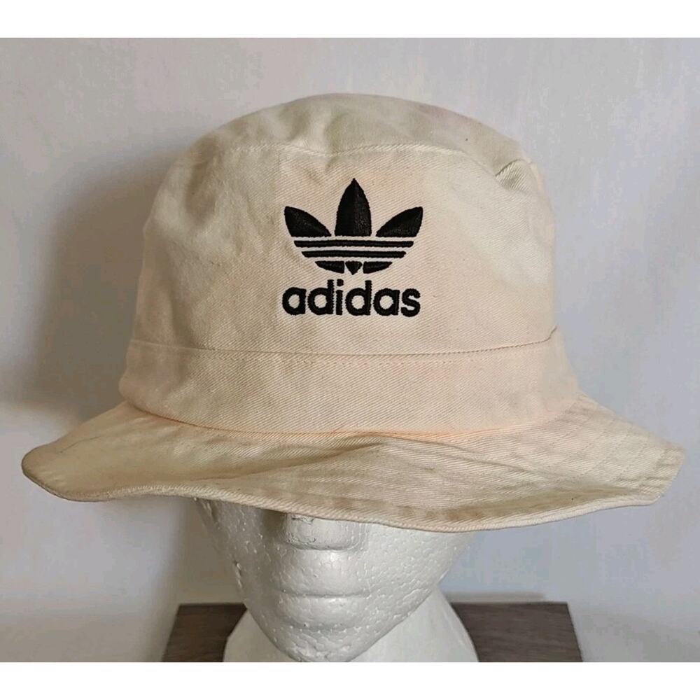 ADIDAS Streetwear‎ Bucket Hat Cap Tie Dye Pink Peach White Beach Sport Outdoor